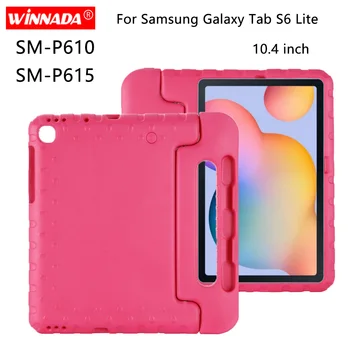 Case for Samsung Galaxy Tab S6 Lite SM - P610 P615 10.4 collu 2020. gadam rokas nontoxic Šoks Pierādījums EVA cover stand case for kids