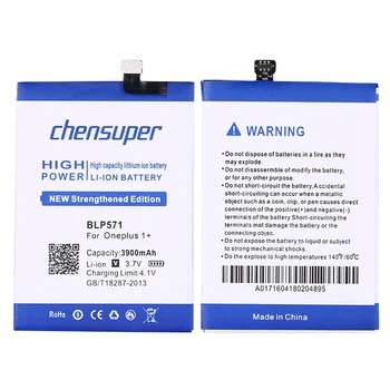 Chnesuper jaunu 3900mAh BLP571 Akumulatoru Oneplus Viens Viedtālrunis viens plus viens 1+ Baterijas