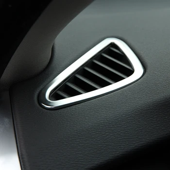 Chrome vadības Paneli, Gaisa Ventilācijas Izvads Vāka Apdare Rāmja Uzlīme BMW X5 f15 2016 Piederumi Auto Stils piemērots LHD
