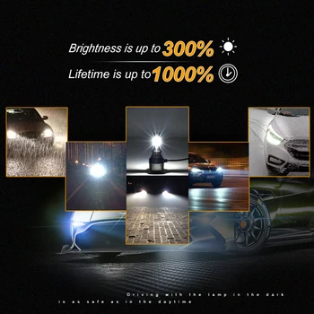 CNSUNNYLIGHT LED Auto Lukturu Spuldzes TOYOTA RAV4 III A4 No 2012.02 Foglight Spuldzes Lukturis Ventilators-Stils, Auto Gaismas Komplekti