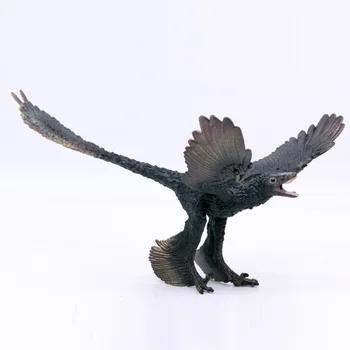 CollectA Aizvēsturiskos Dzīvniekiem, Dinozauriem Microraptor Bērniem, Rotaļlietas, PVC Plastmasas Attēls Modelis #88875