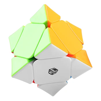 Coogam Qiyi X-cilvēks Wingy Skewb Cube Ieliektiem Skewb Magnētisko Ātrums Cube Stickerless qiyi Magic Cube Rotaļlietas Bērniem, Bērniem, Pieaugušajiem, 6127