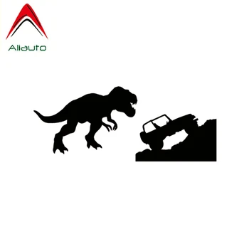 Creative Auto Uzlīmes, T-rex Tyrannosaurus Rex Uzlīmes Dinozauru Vinila Uzlīmes Jeep Automašīnu Logu Klēpjdatoru Apdare,15cm*10cm
