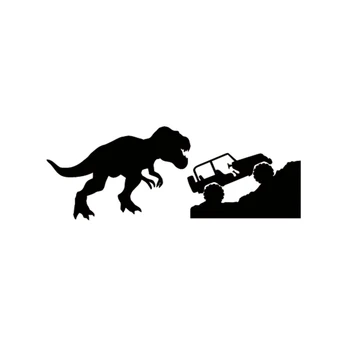 Creative Auto Uzlīmes, T-rex Tyrannosaurus Rex Uzlīmes Dinozauru Vinila Uzlīmes Jeep Automašīnu Logu Klēpjdatoru Apdare,15cm*10cm