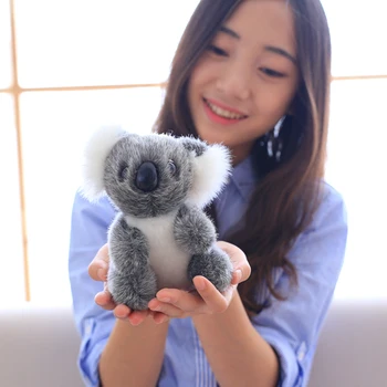 Cute Karikatūra koalas plīša rotaļlietas koala mātes rokas bērnu pildījumu lelle dzimšanas dienas dāvanas Valentīna diena Ziemassvētku Bērnu dāvanu