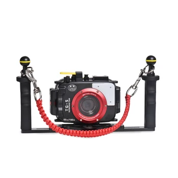 Daivinga kamera rīkoties ar virvi siksniņu, siksniņa pārvadātājs mājokļu Gopro Sony Canon Fujifilm Nikon gadījumā īpašnieks Zemūdens Fotogrāfija 58822