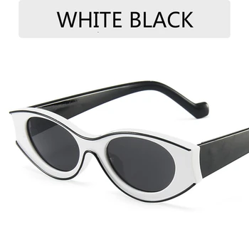 DENISA ir 2021. Luksusa Zīmola Vintage, Saulesbrilles Sieviešu Modes Moderns Mazu Retro Brilles Vintage Black Toņos Sievietēm oculos G5252 7802