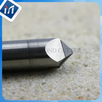 Dimanta cnc gravēšanas instrumenti cnc granīta akmens frēzes 5GAB Diametrs 10mm XL70X04mmX105 vai 90 grādu Akmens Gravēšanas Biti