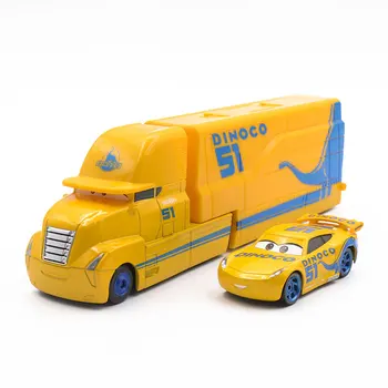 Disney Pixar Automašīnām, 3 Zibens McQueen Jackson Vētra Cruz 1:55 Metāla Diecasts Rotaļlietu Kravas Auto Ziemassvētkiem, Jauno Gadu Dāvanas