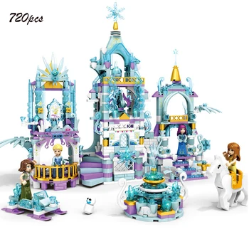 Disney Saldēti Jaunu Disney Ledus un sniega Princese Sērijas royal elk kamanas Modeļa pamatelements, zēns, Meitene Rotaļlietu Dzimšanas dienas Dāvana 26934