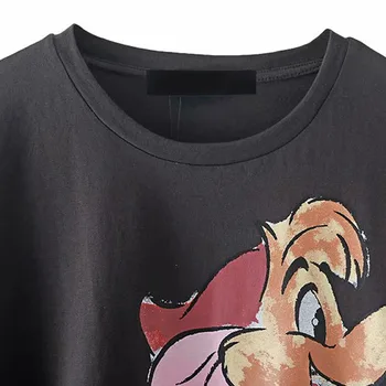 Disney T-Krekls Sievietēm Vasarā Dumbo LIDOT MEAM Peli Karikatūra Tshirt Sieviešu Vintage Gadījuma O-veida Kakla Īsām Piedurknēm t-veida Topi Feminina 2020