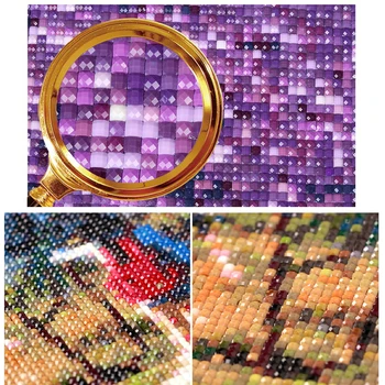 DIY dimanta glezniecības ainavas cross stitch mozaīkas dimanta izšuvumi pils rokdarbi modelis laukumā rhinestone mājas dekoru XY1