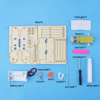 DIY Elektronisko Komplekts Lien Suns Gudrs Modelēšana Zinātnes Eksperimentu Komplekts Kids Izglītojošās Rotaļlietas, Mācību Fizikas Rotaļlietas Koka Modelis