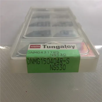 DNMG150404R-S NS530 Oriģināls TUNGALOY karbīda ielikt ar labāko kvalitāti 10pcs/daudz bezmaksas piegāde