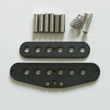 Donlis 3pcs/Iepak 52mm Šķiedru plāksnes pikaps lēzenas regulēt Alnico 5 stieņiem ST ģitāra uztveršanas komplekti stratēģijām guitar pickup daļas