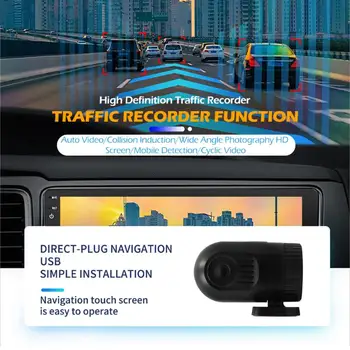 Double DIN Auto Stereo Android 9.0 10 collu Galvas Vienības, GPS Navigācija, Bluetooth, WiFi, Radio Auto Inteliģenta Sistēma, Multimediju