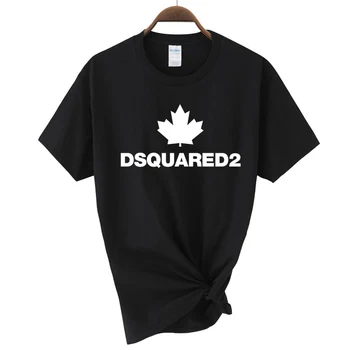 DSQ2 Vēstuli Izdrukāt, T Krekls Sievietēm Streetwear Krekls 2020 