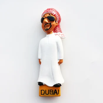 Dubaijas Tūrisma Suvenīri, Ledusskapis Magnēti Khalifa Tornis Saūda Arābija Ledusskapis Piemiņas Magnēts, Uzlīmes, Mājas Apdare