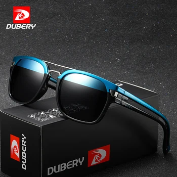 DUBERY Sporta stila Polarizētās Saulesbrilles, Vīriešu Braukšanas un Āra Anti-UV Saules Brilles Vīriešu Oculos Augstas kvalitātes Vīriešu Toņos XH76