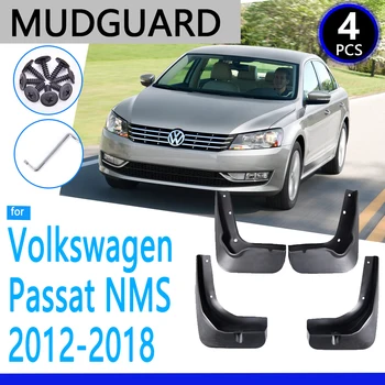 Dubļusargi der Volkswagen, VW Passat NMS 2012~2018 Auto Piederumi Mudflap Fender Auto Rezerves Daļas