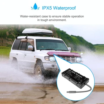 DŽIMIJS 4G GPS Tracker GV40 WIFI Hotspot Braukšanas Uzvedību Ūdensizturīgs LTE Locator Ar Eļļu Cut-Off Vibrācijas ACC Signāls SOS, izmantojot LIETOTNI PC