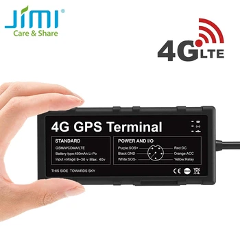 DŽIMIJS 4G GPS Tracker GV40 WIFI Hotspot Braukšanas Uzvedību Ūdensizturīgs LTE Locator Ar Eļļu Cut-Off Vibrācijas ACC Signāls SOS, izmantojot LIETOTNI PC