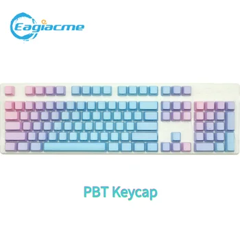 Eagiacme 104pcs PBT Dip Krāsošana Keycaps Par MX Pārslēgt Mehāniskās Spēļu Tastatūra OEM Augstums Slīpums Krāsu Keycaps