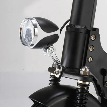 Ebike Gaismas 24V36V48V LED Priekšējās Gaismas ar Ragu Elektrisko Velosipēdu Lukturu par Motorollera, Mopēda MTB Tricikls