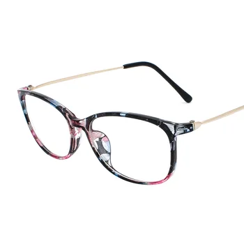 Elbru Retro Briļļu Rāmji Vīrieši Sievietes 2019 Stilīgs Gradientu, Krāsu Brilles Vintage Metāla Kvadrātveida Pārredzamu Brilles Rāmis Vīriešiem 11683