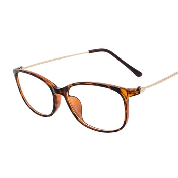Elbru Retro Briļļu Rāmji Vīrieši Sievietes 2019 Stilīgs Gradientu, Krāsu Brilles Vintage Metāla Kvadrātveida Pārredzamu Brilles Rāmis Vīriešiem
