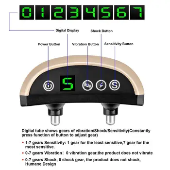 Elektrisko Suņu Apmācību Apkakles Ūdensizturīgs Lādējams Pret Riešanu Kakla siksnas Suņiem Antilay Elektroniskā Apkakle USB Atstarojošs Zelta