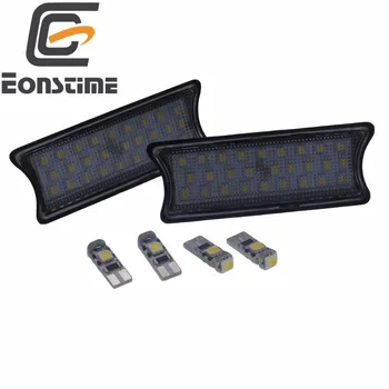 Eonstime 6pcs LED Interjera Dome Gaisvadu Lasīšanas Gaismas Lukturis Komplekts BMW E65 E66 E67 E68 2002-2008 E60 E61 04-09 E81 E82 E87