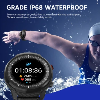 ESEED S10 Plus Smart skatīties vīrieši IP67 waterproof ar skārienekrānu ilgi gaidīšanas smartwatch sievietes Sirds ritma skatīties dropshipping