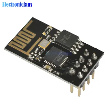 ESP8266 ESP01 ESP-01 RGB LED Kontrolieris Adpater WIFI Modulis Arduino IDE WS2812 WS2812B 5050 16 Biti, Gaismas Gredzenu Ziemassvētku DIY