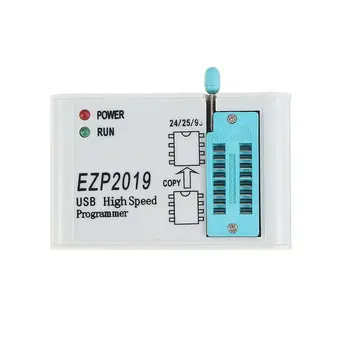 EZP2019 Pilnu komplektu High-Speed USB SPI Programmētājs+8 Adapteris SOP8 testa klipu sop8/16 Atbalsta 24 25 93 EEPROM 25 Flash Bios Čipu