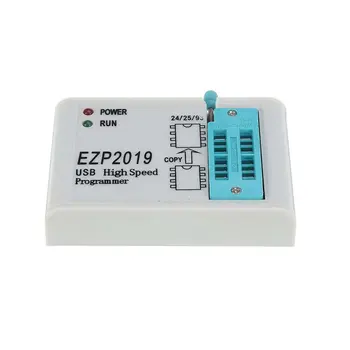 EZP2019 Pilnu komplektu High-Speed USB SPI Programmētājs+8 Adapteris SOP8 testa klipu sop8/16 Atbalsta 24 25 93 EEPROM 25 Flash Bios Čipu