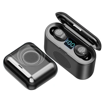 F9 TWS Mini Bluetooth Austiņas 5.0 Touch Sporta Stereo Bezvadu Austiņas Trokšņu Samazināšanas Surround Sound Speaker for iphone