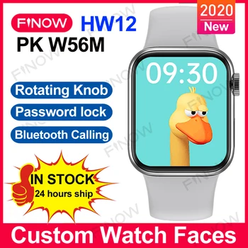 Finow HW12 Smart Skatīties svb 13 pro Sērija 6 Custom Skatīties Sejas 40mm Ekrāna Bloķēšanas Bluetooth Zvanu Sporta Smartwatch Vīrieši Sievietes PK W26