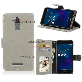 Flip Case For ASUS Zenfone 3 Max ZC520TL X008 X008D Maku, Mobilo Tālruni, PU Ādas Segumu Coque Par ASUS ZC 520TL X008DA Soma Gadījumā