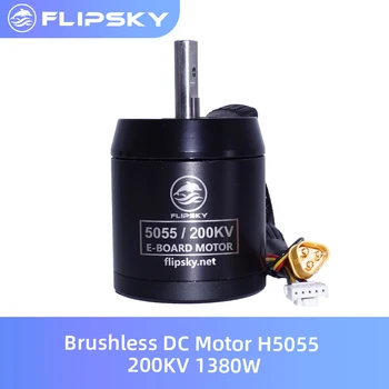 Flipsky Brushless DC Motor H5055 200KV 1380W Āra sporta DIY Komplektu, Elektrisko velosipēdu Motoru