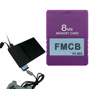 FMCB v1.953 Atmiņas Karti PS2, Playstation - 2 Free McBoot Karte 8 16 32 64 62KA 17222