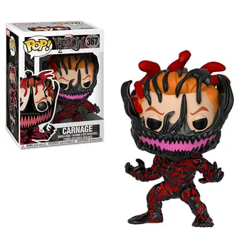 Funko pop Oficiālais Brīnums: Venom - Asinspirts Cletus Kasady Vinila Rīcības Attēls Kolekcionējamus Modelis Rotaļlieta ar Oriģinālajā Kastē