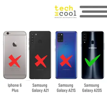 FunnyTech®Silikona Case for Samsung Galaxy A20s l karogs lepni Spānija