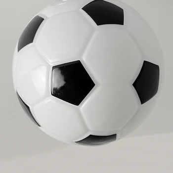 Futbola Bumbu, Griestu Gaismas LED Griestu Lampas Futbola Stils 220V Iekštelpu Apgaismojums Dekori Bāra Guļamistabas Bērnu Istabas Gaismas Armatūra