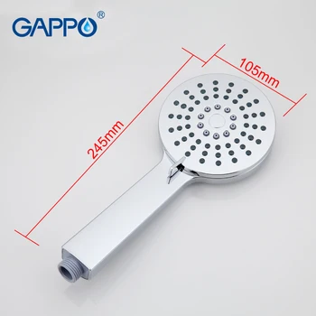 GAPPO Vannas termostata jaucējkrāns dušas maisītāji in-wall jaucējkrāni dušas termostata jaucējkrāns, termostata krāni