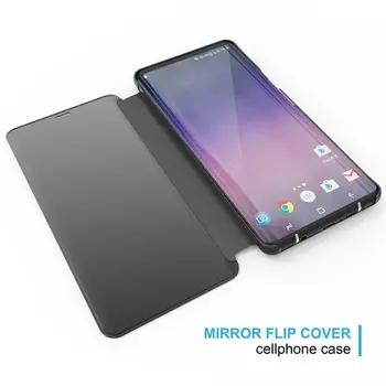 GKK Salokāms Smart Mirror Flip Case Pastiprināta Tālrunis Back Case Cover for Samsung Galaxy S10 /S10+ Plus