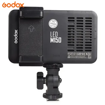 GODOX M150 LED Gaismas 5600K Balto Krāsu Led panelis Selfie gaismas Lampa Iphone Smart Tālrunis, Video Kamera maquiagem
