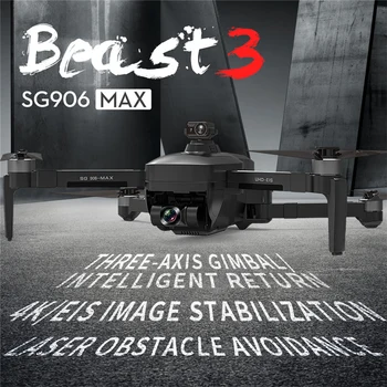 GPS Dūkoņa SG906 MAX/PRO/PRO2 Zvērs 2 3-Ass Gimbal 4K FPV 5G WIFI Dual Camera Profesionālās 50X Tālummaiņa Brushless Quadcopter VS F11