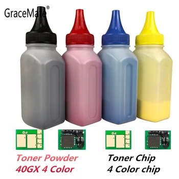 GraceMate Saderīgu Tonera un chip HP CP1025 CP1025nw Lāzera Printeri, Pro 100 Color MFP M175A M175NW