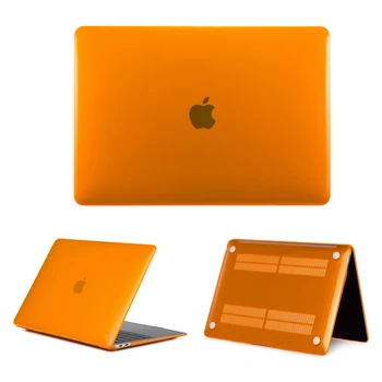 Grūti kristāldzidru PVC Coque par Macbook Pro 13 15 Touch bar A1707 A1990 Klēpjdatoru Casefor Macbook Air, Pro Retina 11 12 13 15 Lietā